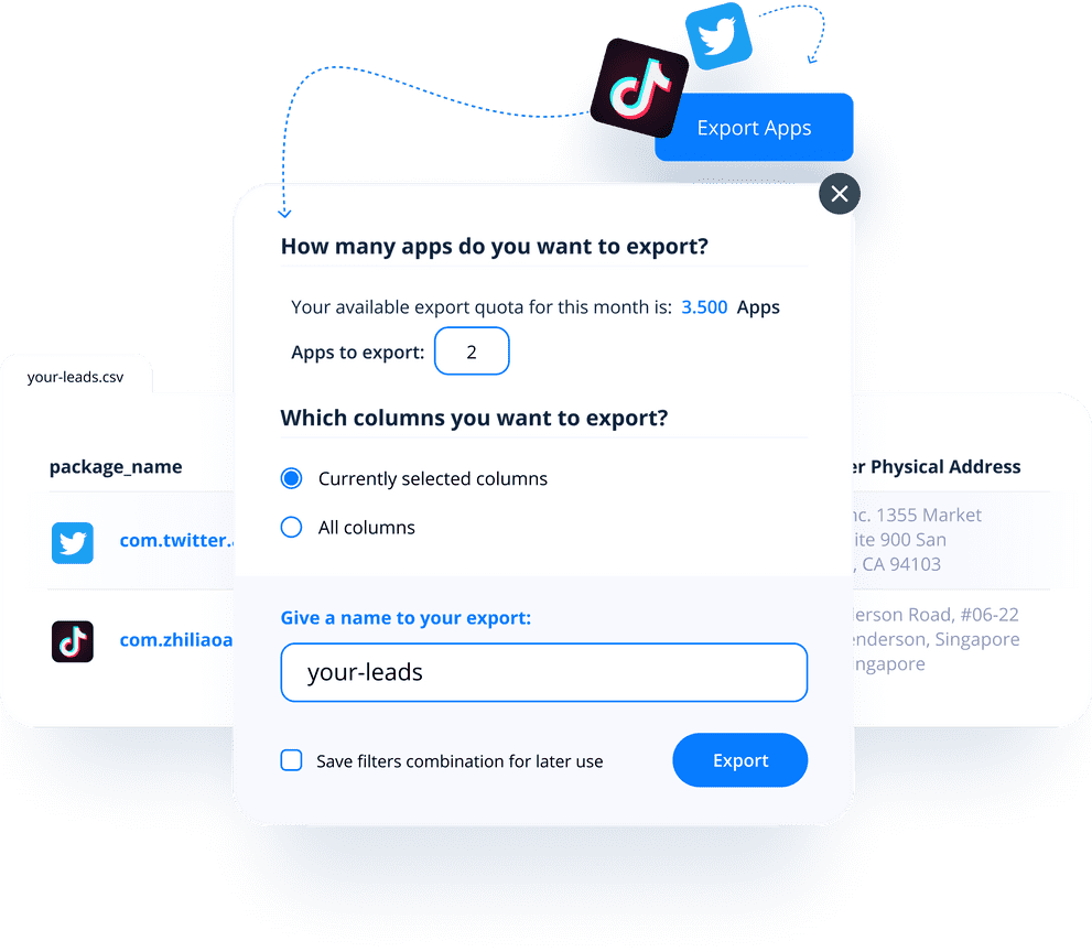 Export as CSV and API Integrations